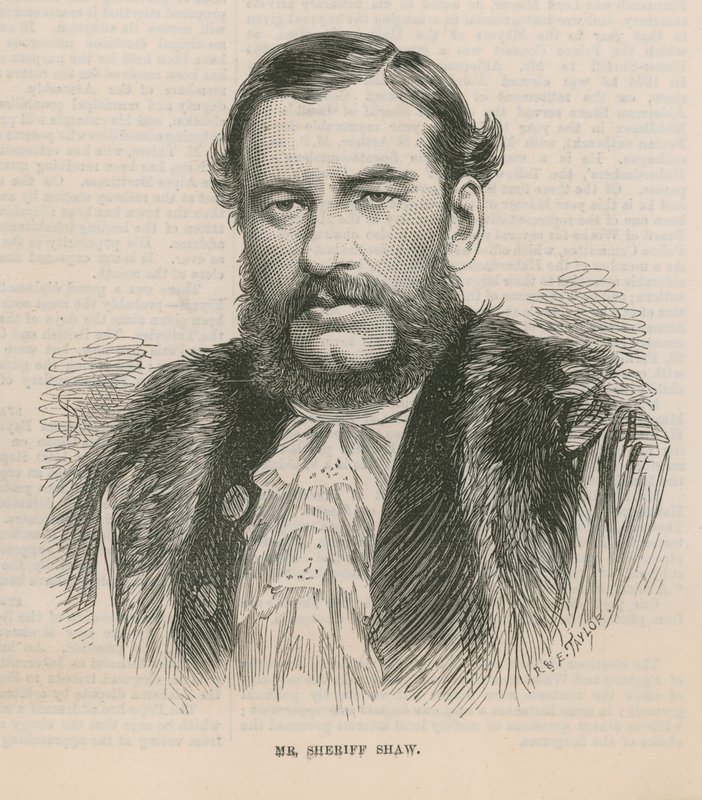 Mr Sheriff Shaw by English School