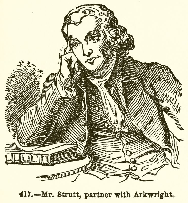 Mr. Strutt, Partner with Arkwright by English School