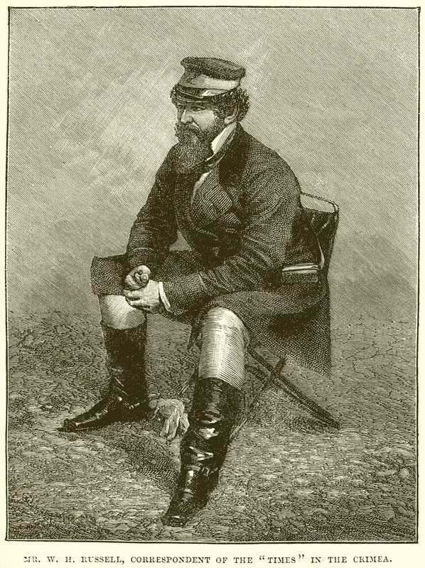 Mr. W. H. Russell, Correspondent of the Times in the Crimea by English School