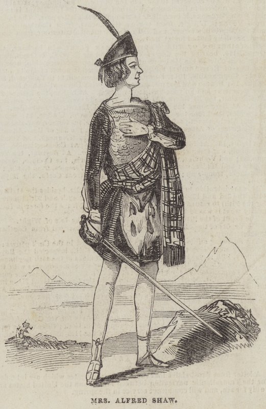 Mrs Alfred Shaw by English School