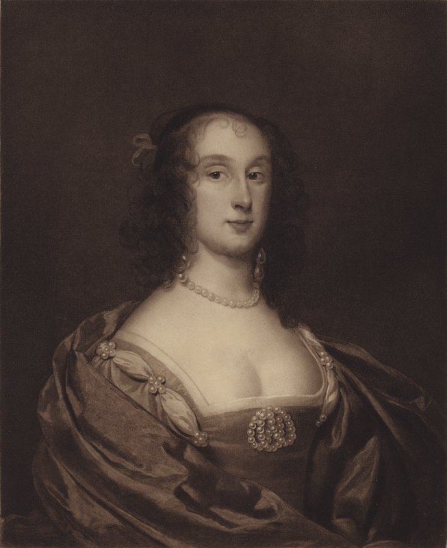 Mrs Fleetwood, formerly Mrs Ireton (Bridget Cromwell), eldest daughter of Oliver Cromwell by English School