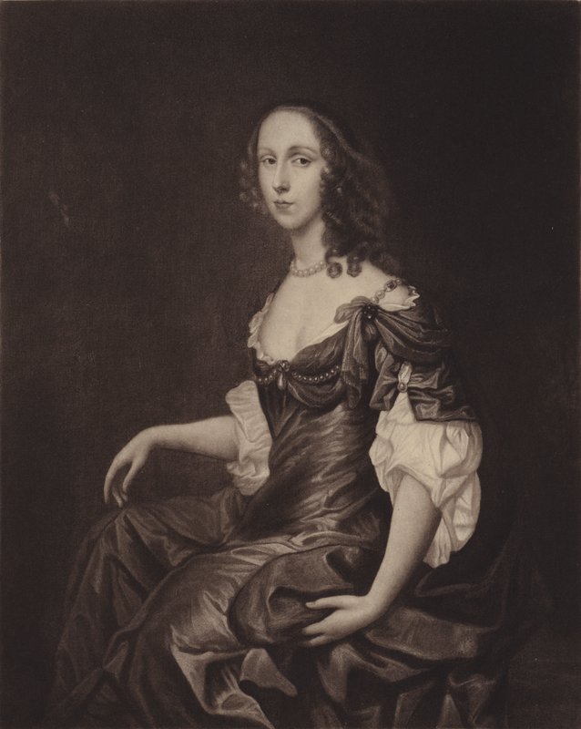 Mrs Ireton (Bridget Cromwell), eldest daughter of Oliver Cromwell by English School