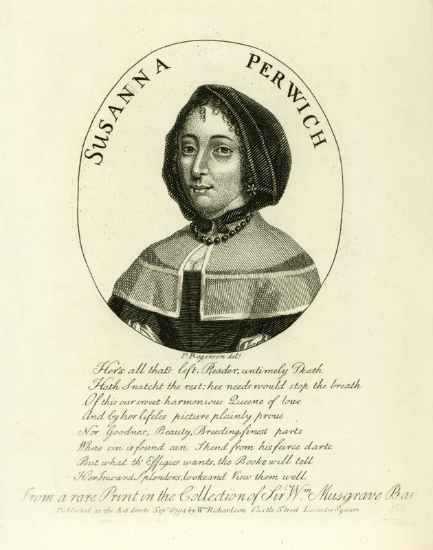 Mrs Susanna Perwich by English School