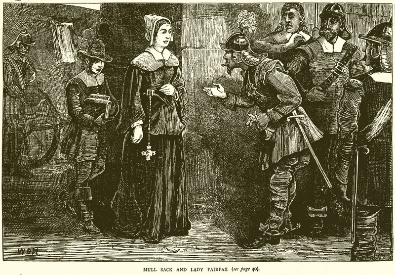 Mull Sack and Lady Fairfax by English School