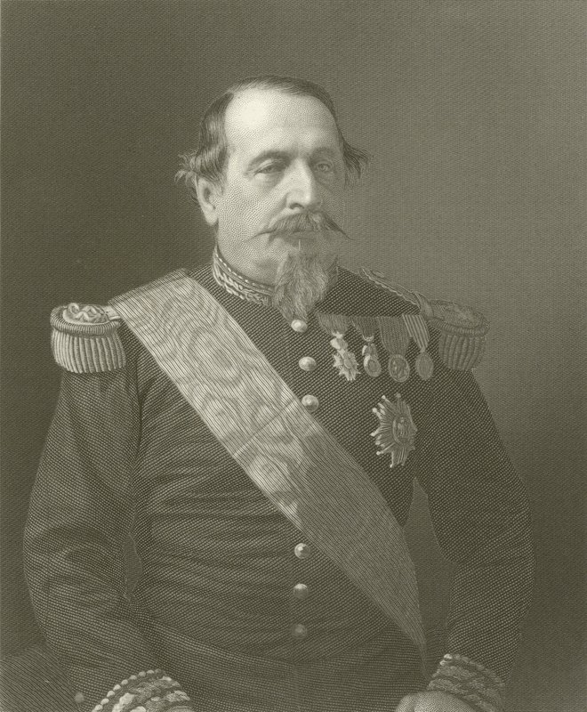 Napoleon III by English School