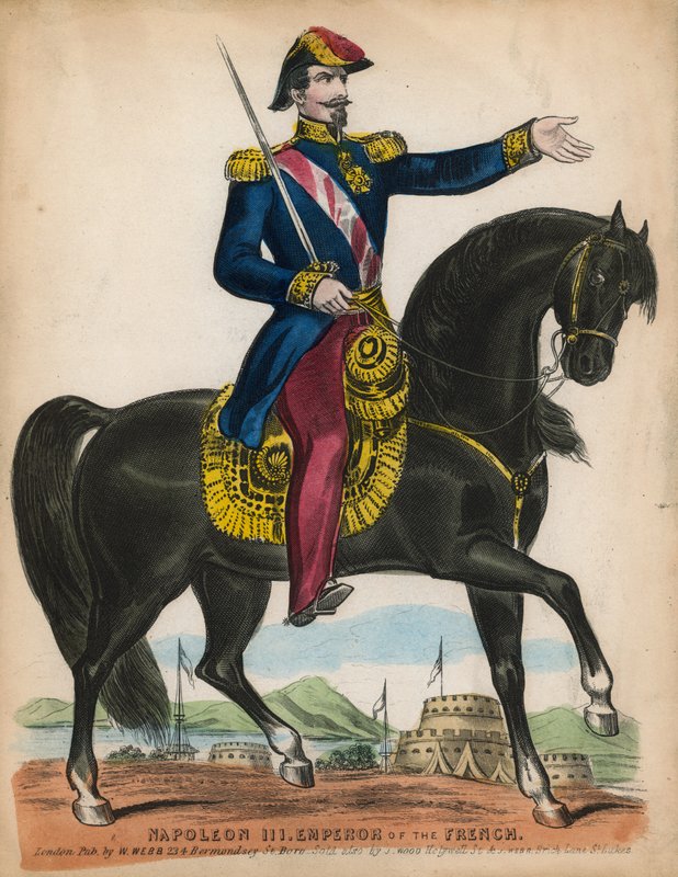 Napoleon III, Emperor of the French by English School