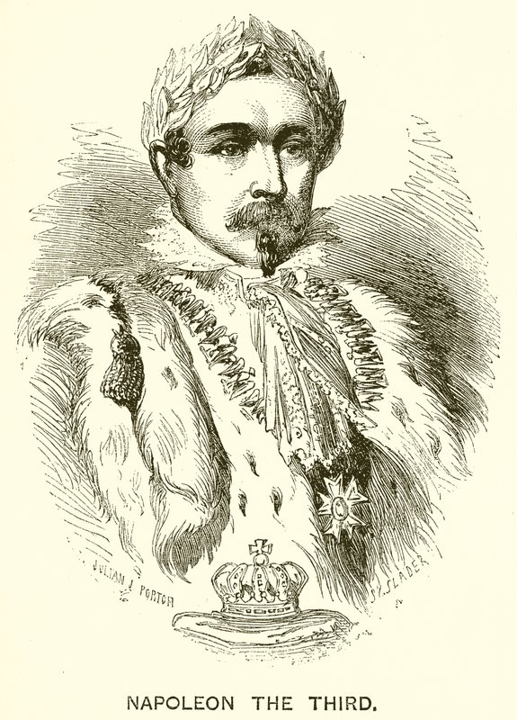 Napoleon the Third by English School