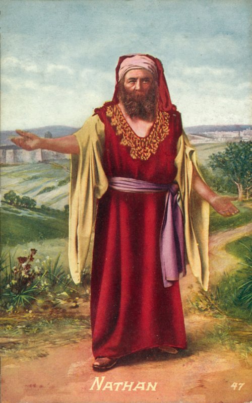 Nathan, Prophet of the Old Testament by English School