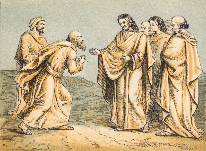 Nathanael Brought to Jesus by English School