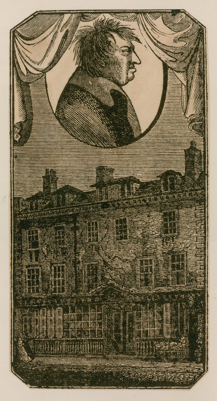 Nathaniel Bentley, the well known Dirty Dick, of Leadenhall Street, London by English School