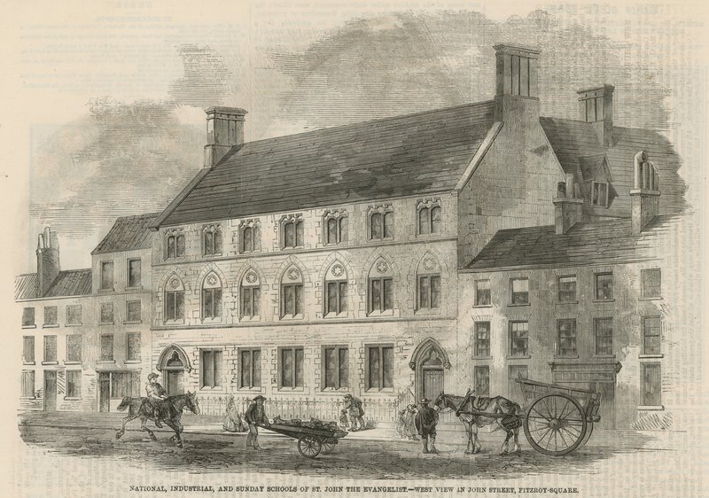 National, Industrial and Sunday Schools of St John the Evangelist by English School