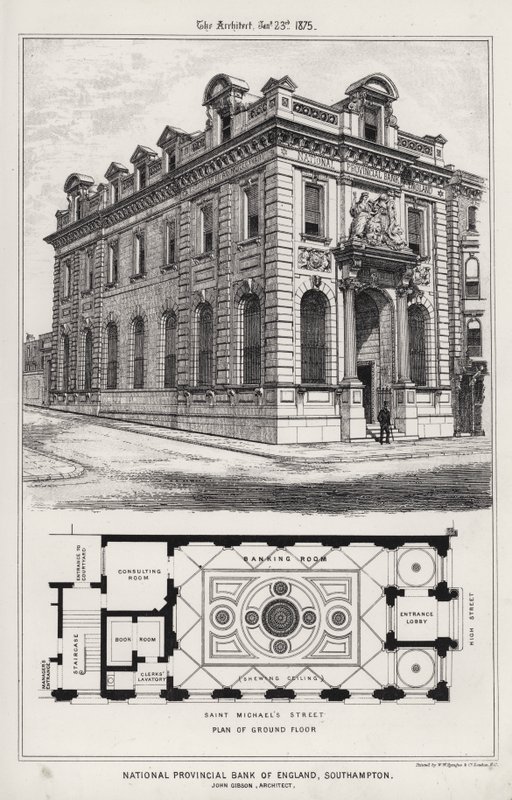 National Provincial Bank of England, Southampton by English School