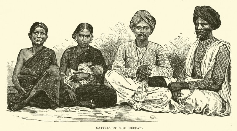 Natives of the Deccan by English School