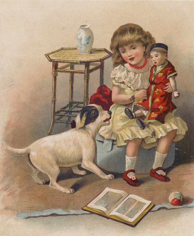 Naughty doggie by English School