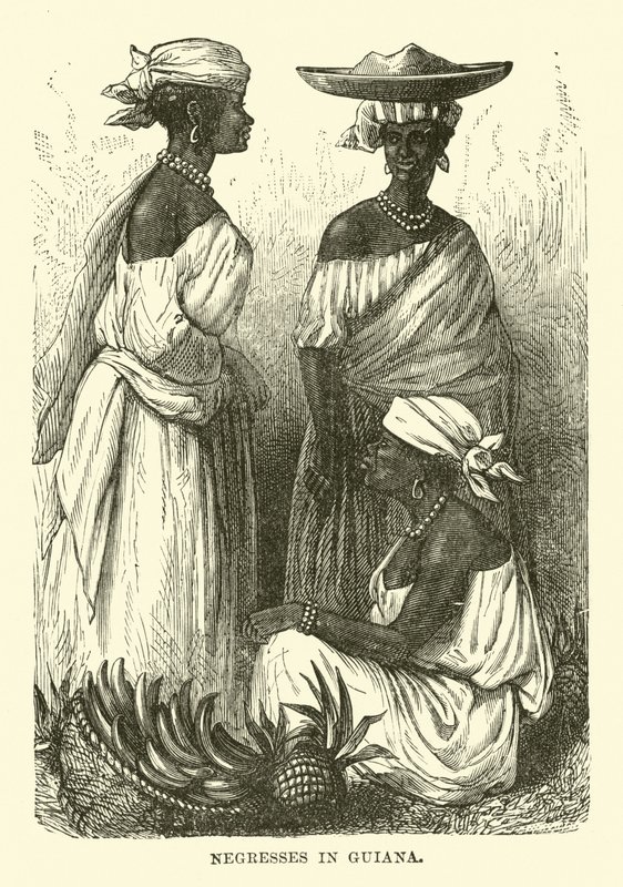 Negresses in Guiana by English School