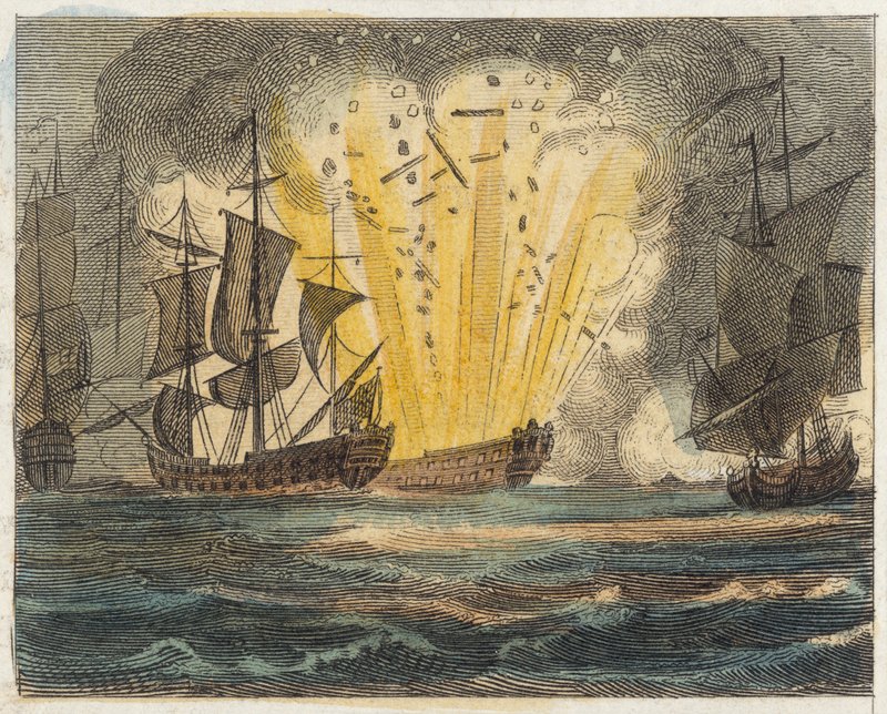 Nelson at the Nile by English School