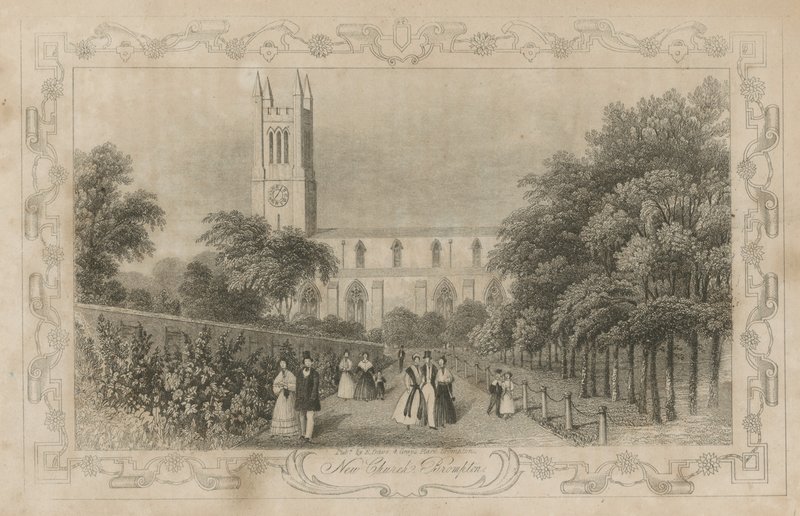 New Church, Brompton, London by English School