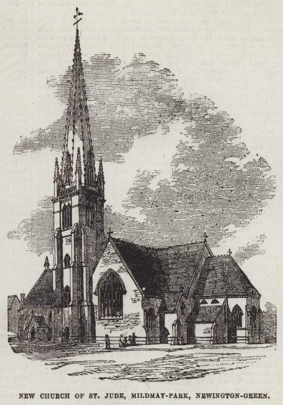 New Church of St Jude, Mildmay-Park, Newington-Green by English School