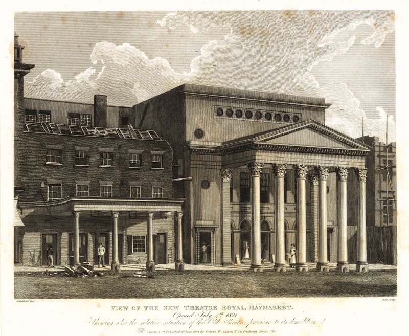 New Theatre Royal, Haymarket by English School