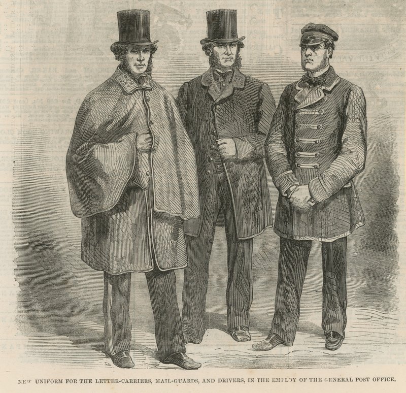 New Uniforms for Post Workers at the General Post Office by English School