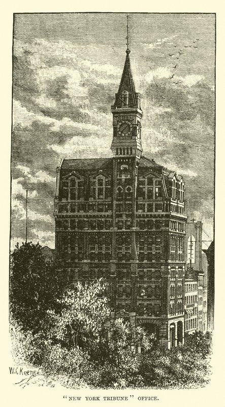New York Tribune office by English School