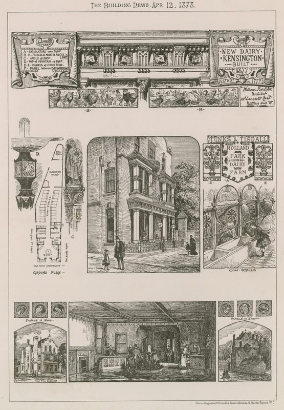 New dairy, Kensington, built 1777 by English School