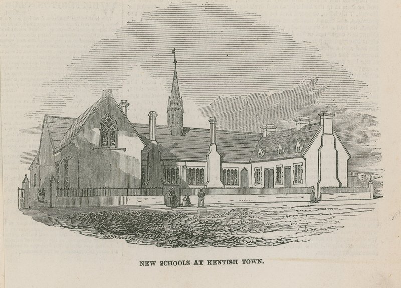 New Schools at Kentish Town by English School