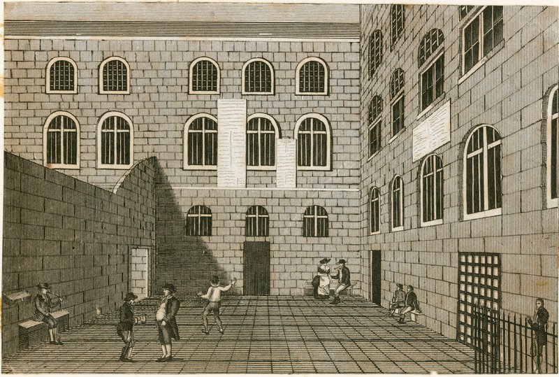 Newgate Prison by English School