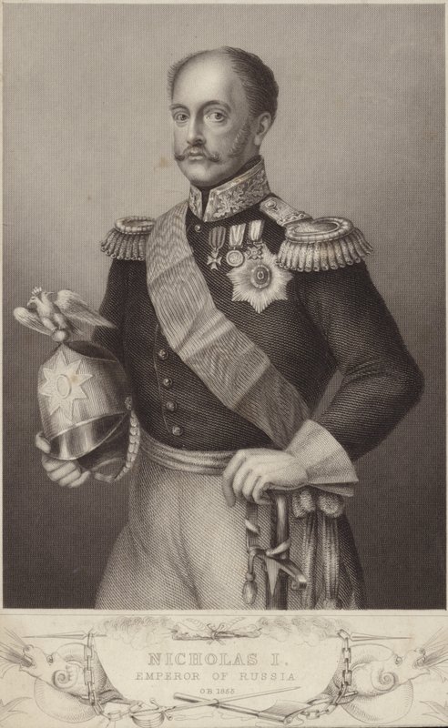 Nicholas I of Russia by English School