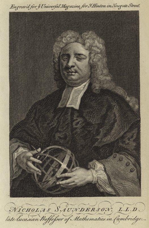Nicholas Saunderson, L.L.D. by English School