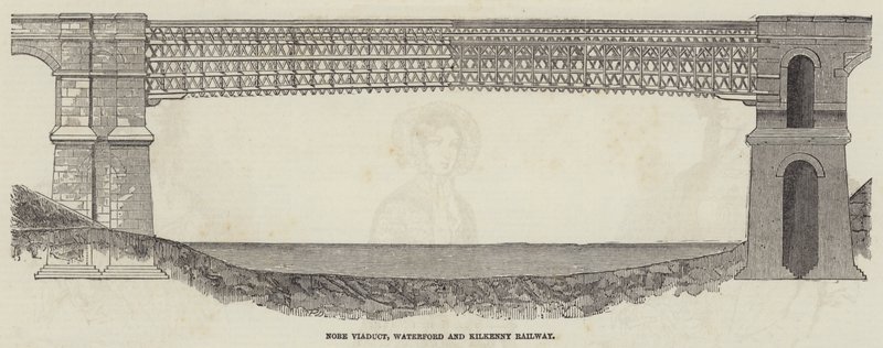Nore Viaduct, Waterford and Kilkenny Railway by English School