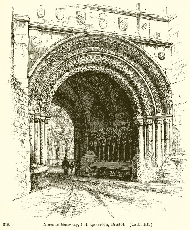 Norman Gateway, College Green, Bristol by English School