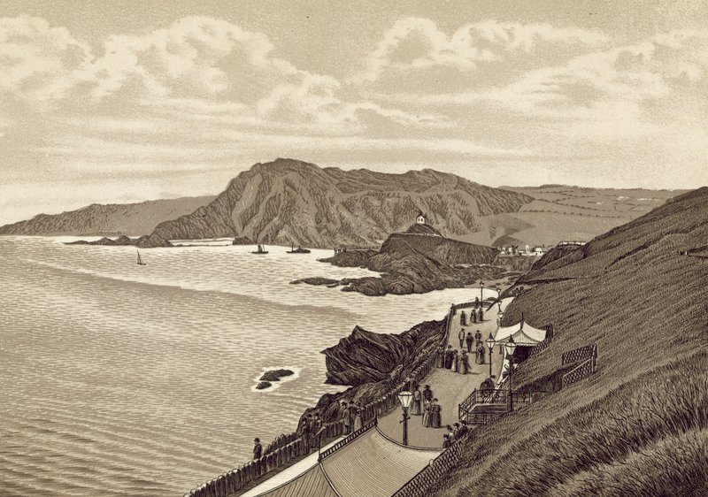 North Devon: Lantern Hill and Hillsboro, East Parade by English School