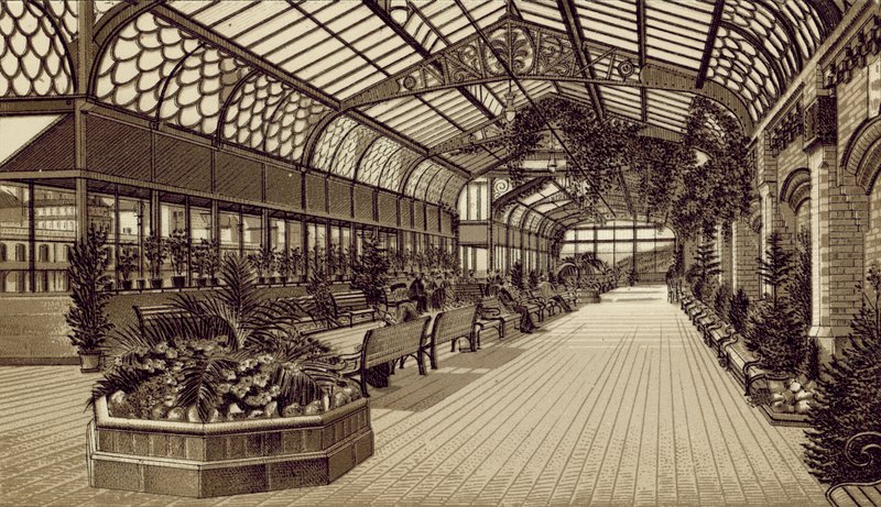 North Devon: Victoria Promenade, Interior by English School