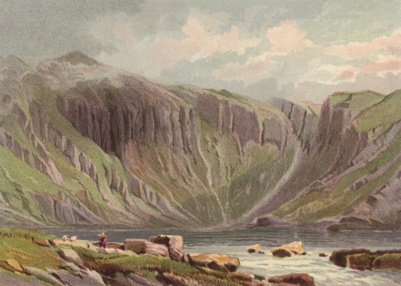 North of Wales, Llyn Idwal by English School