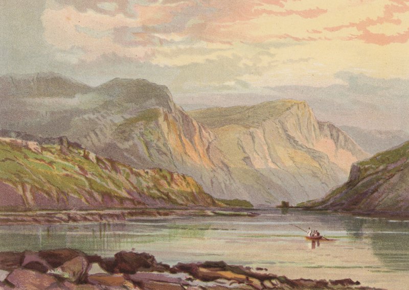 North of Wales, Llyn Ogwen by English School
