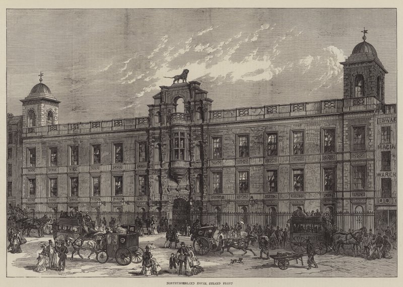 Northumberland House, Strand Front by English School
