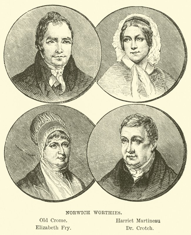 Norwich Worthies by English School
