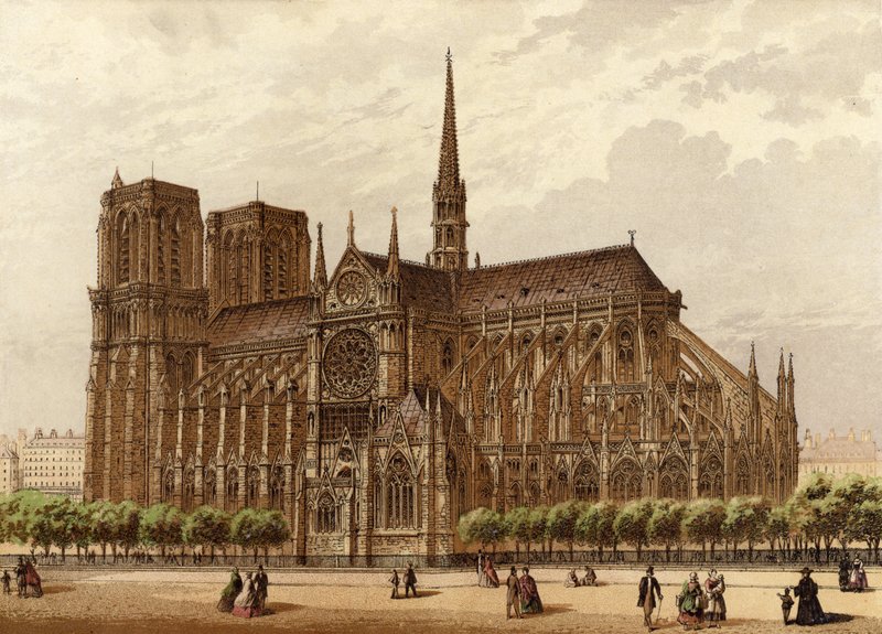 Notre Dame, Paris by English School