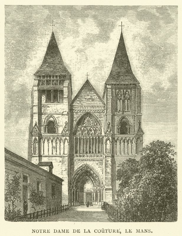 Notre Dame de la Couture, Le Mans by English School