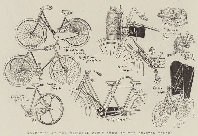 Novelties at the National Cycle Show at the Crystal Palace by English School