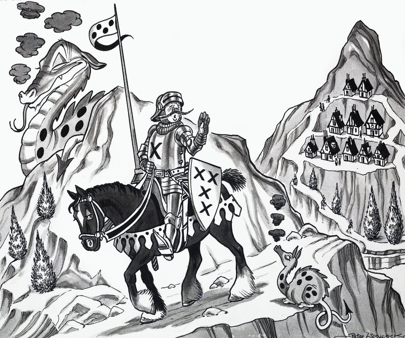 Nursery Rhyme Illustration by English School