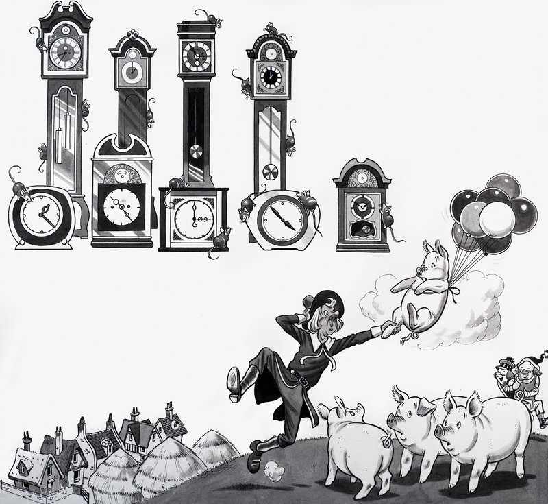 Nursery Rhyme Illustration by English School
