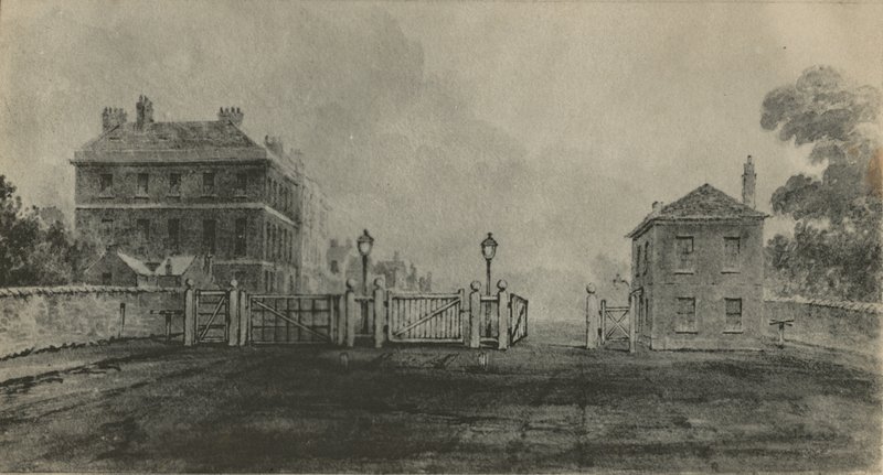 Old Apsley House Before It Was Fronted with Stone by English School
