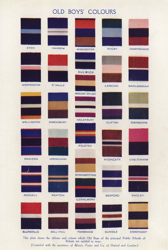 Old Boys Colours by English School
