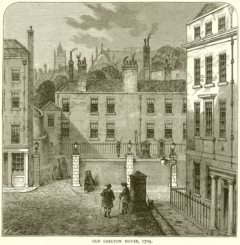 Old Carlton House, 1709 by English School