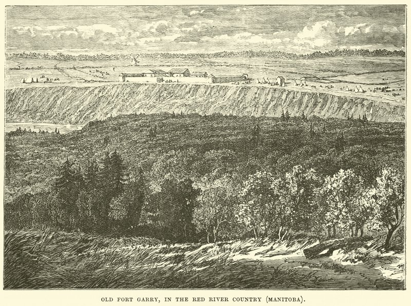 Old Fort Garry, in the Red River Country, Manitoba by English School