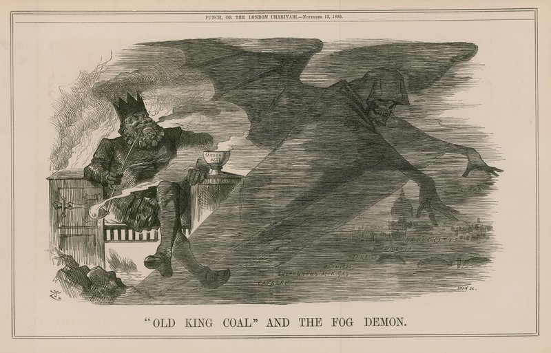 Old King Coal and the Fog Demon by English School