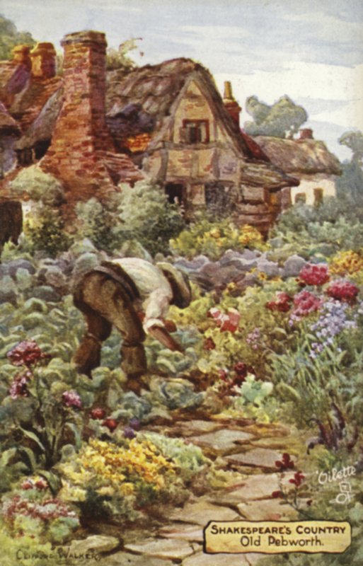 Old Pebworth, Worcestershire by English School