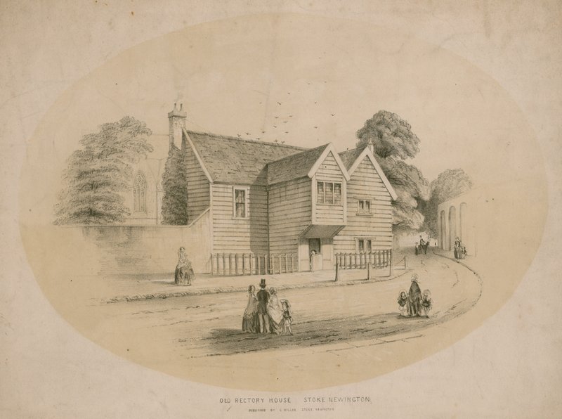Old Rectory House in Stoke Newington by English School